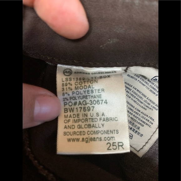 Ag Adriano goldschmied coated the legging ankle jeans - Picture 8 of 10